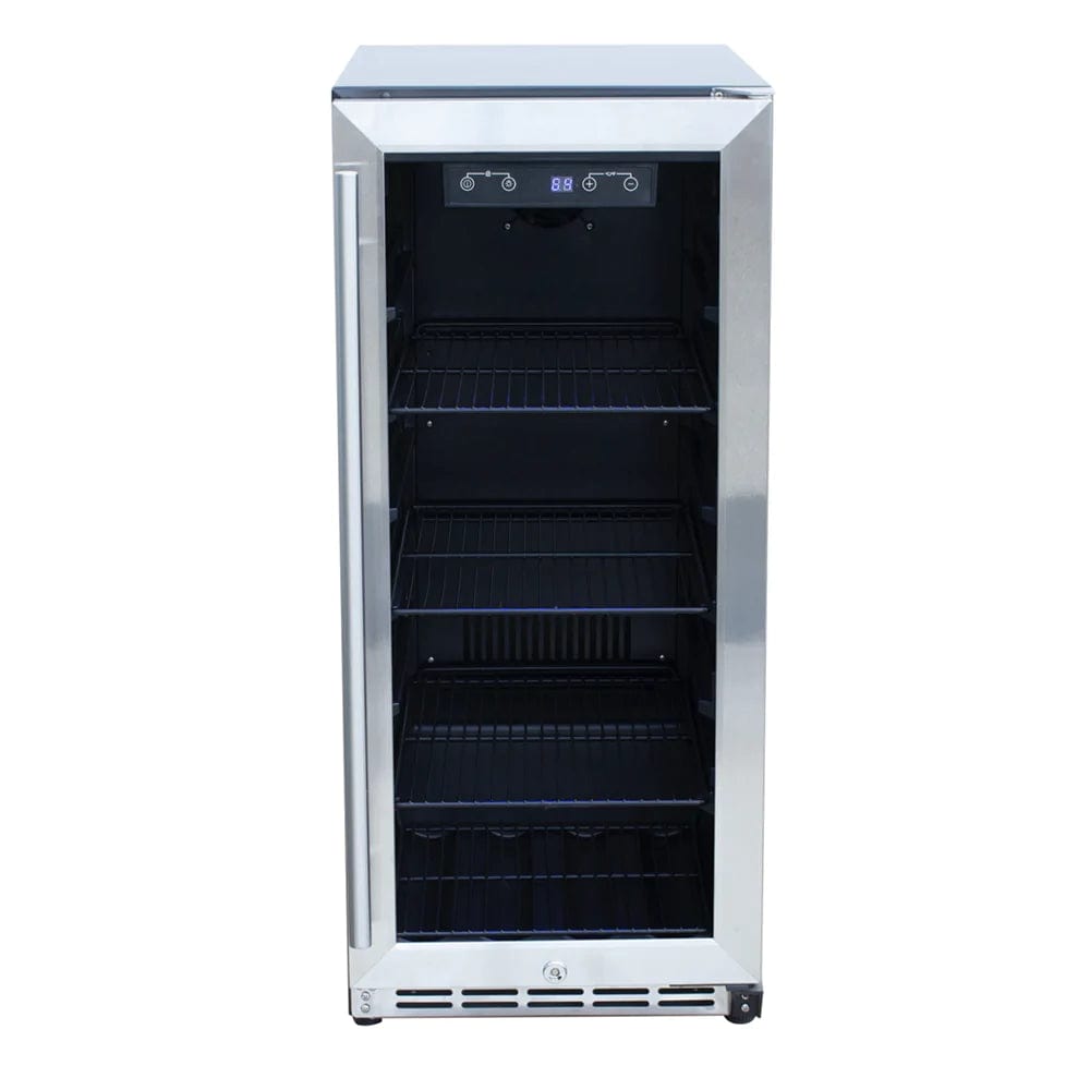 RCS 15-Inch Refrigerator with Glass Window REFR5 Refrigerators REFR5 Luxury Appliances Direct