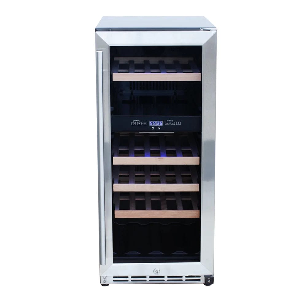 RCS 15-Inch Wine Cooler with Glass Window RWC1 Wine Coolers RWC1 Luxury Appliances Direct