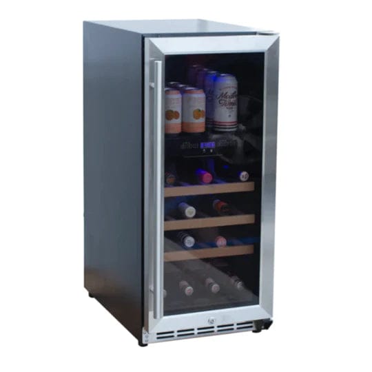 RCS 15-Inch Wine Cooler with Glass Window RWC1 Wine Coolers RWC1 Luxury Appliances Direct