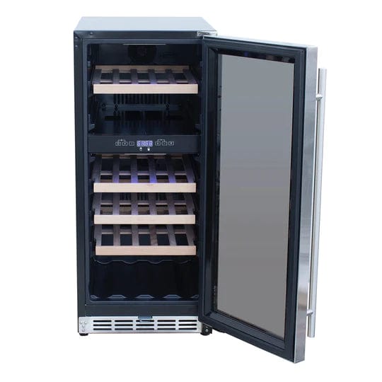 RCS 15-Inch Wine Cooler with Glass Window RWC1 Wine Coolers RWC1 Luxury Appliances Direct