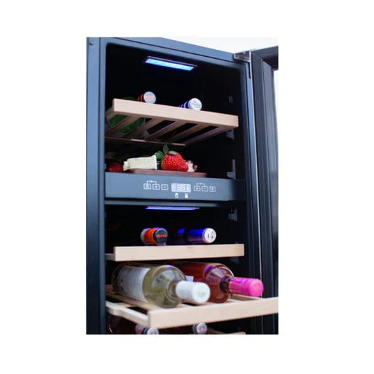 RCS 15-Inch Wine Cooler with Glass Window RWC1 Wine Coolers RWC1 Luxury Appliances Direct