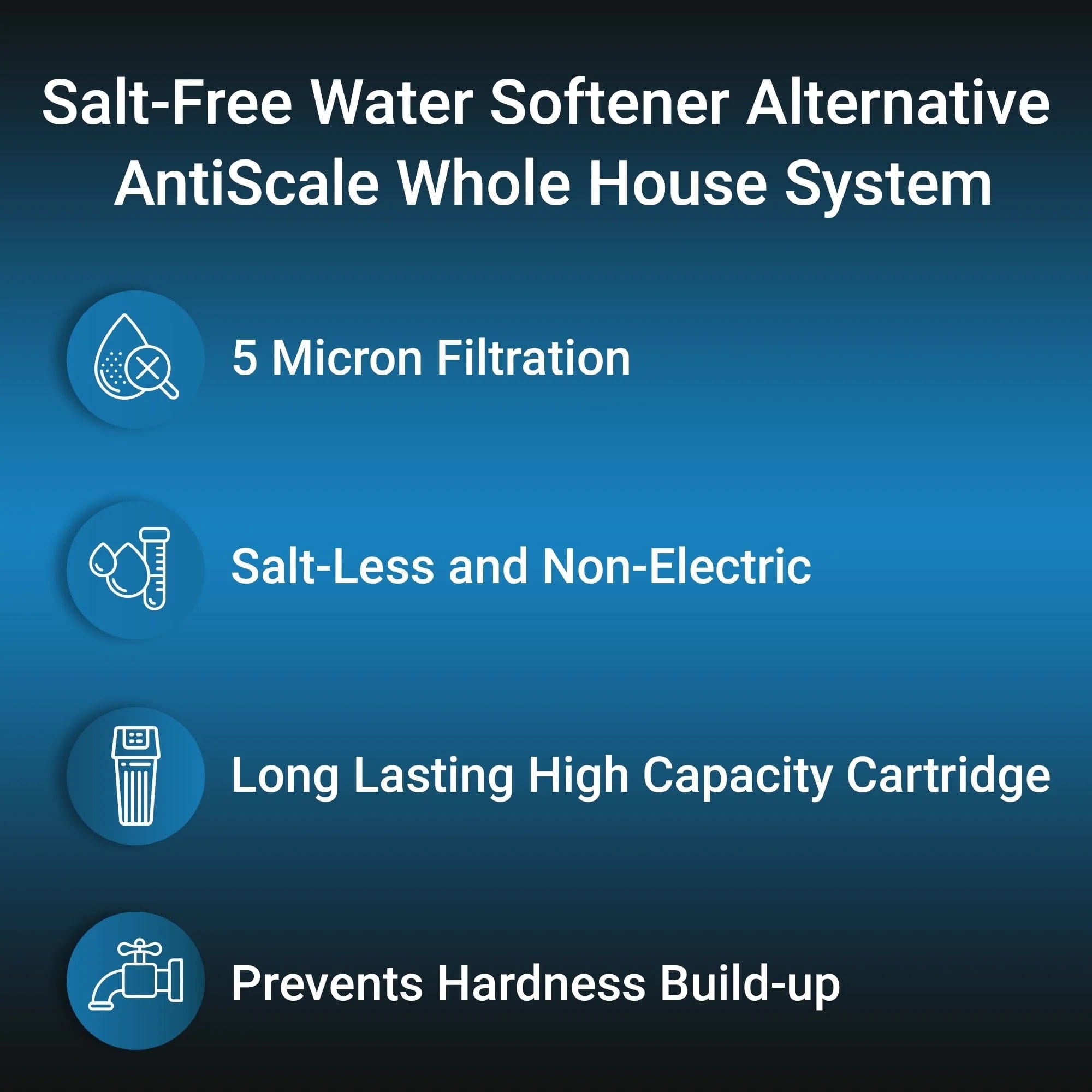 RKIN CBS PPH Salt-Free Water Softener AntiScale Whole House System Water Systems RKIN-CBS-PPH-20 Luxury Appliances Direct