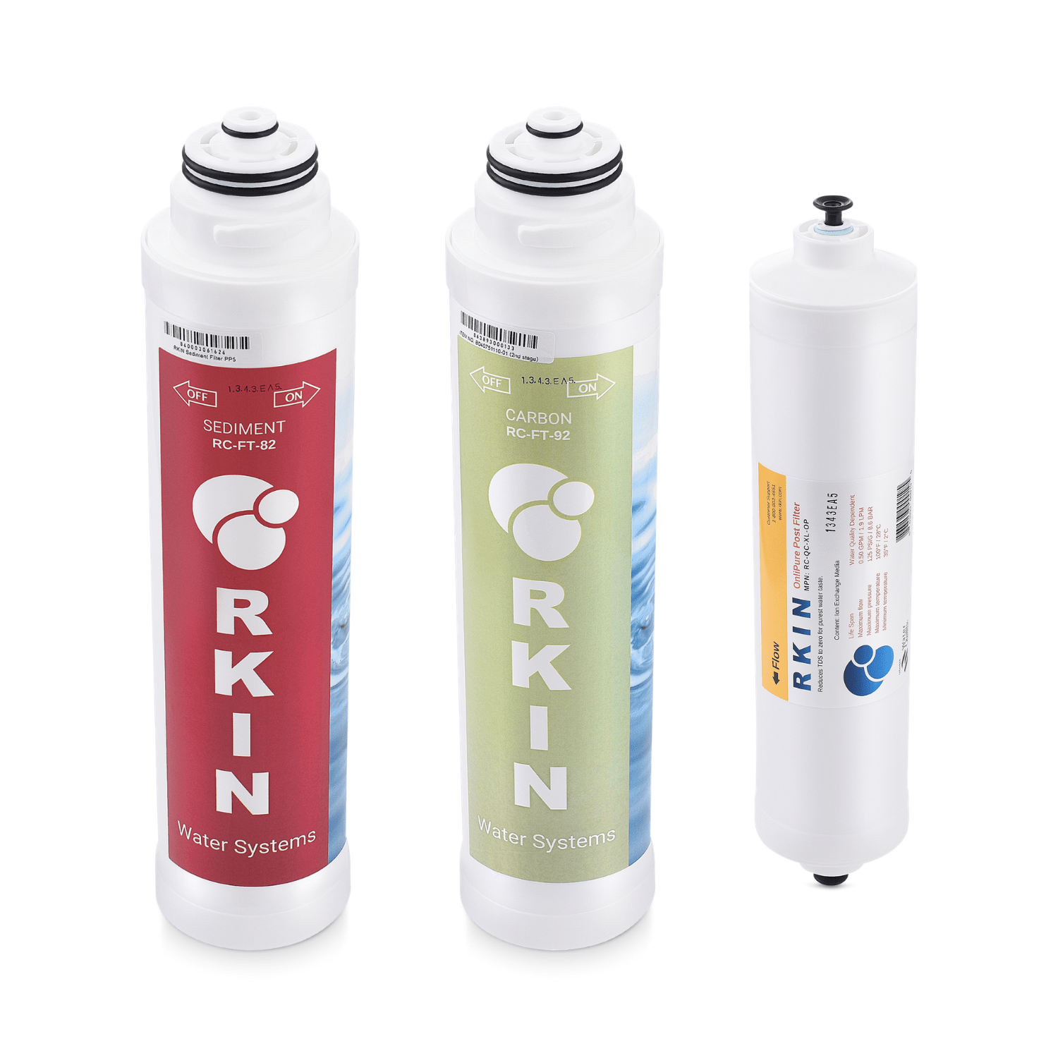 RKIN OnliPure Edition Zero Installation Purifier Replacement Filters Kit Water System Accessories ZIPFBL-OP Luxury Appliances Direct