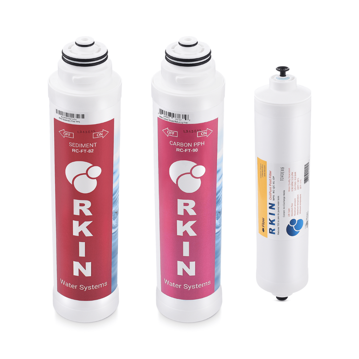 RKIN OnliPure Edition Zero Installation Purifier Replacement Filters Kit Water System Accessories ZIPFBL-OP-PPC Luxury Appliances Direct