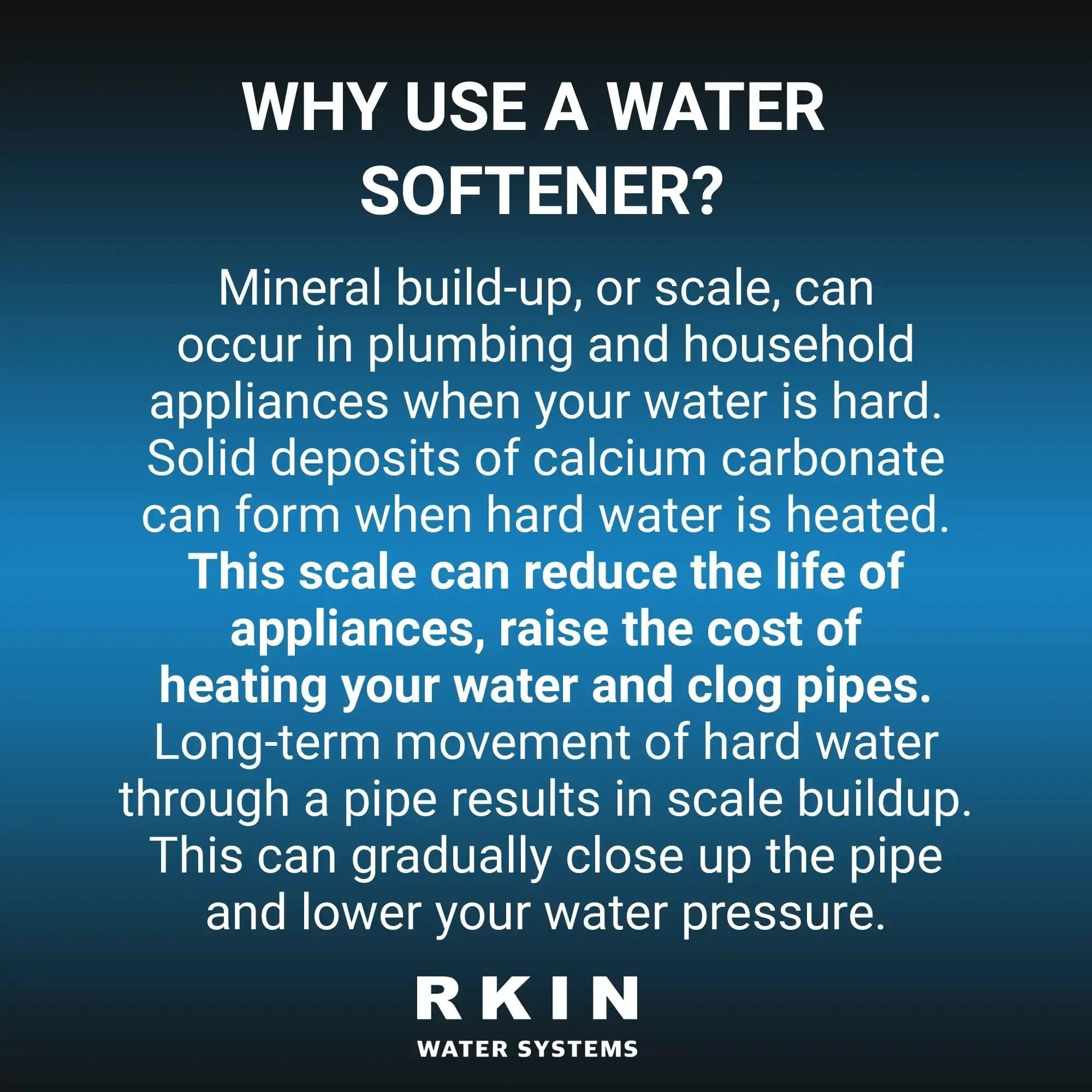 RKIN Salt Based Water Softener System Water Systems RKIN-WS10 Luxury Appliances Direct