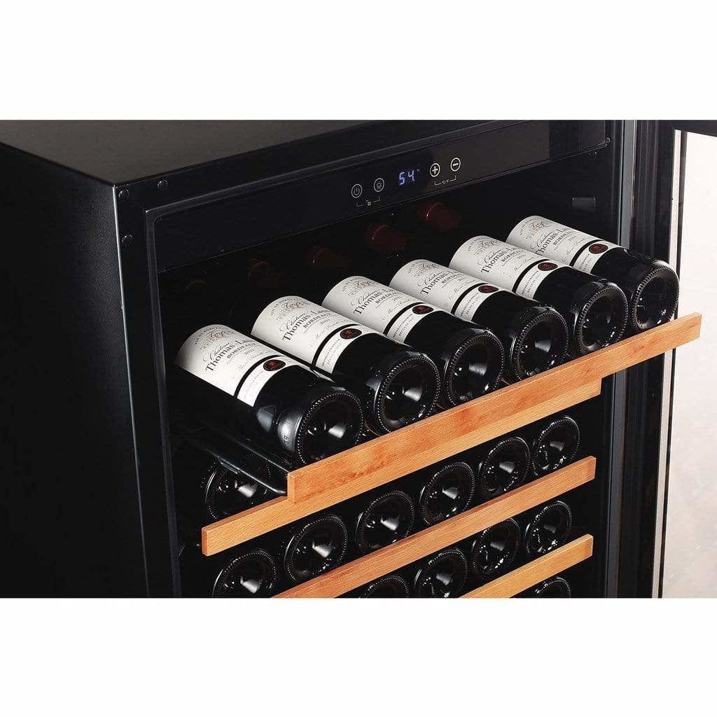 Smith & Hanks 166 Bottle Single Zone Wine Fridge RW428SR Wine Coolers RE100003 Luxury Appliances Direct