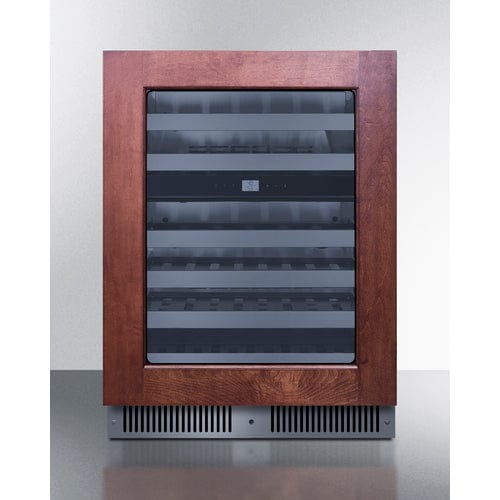 Summit 24 inch Dual Zone Built-In Wine Cellar CL244WC2PNRLHD