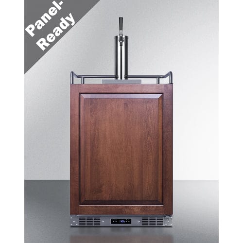 Summit 24" Panel ready Built-In Kegerator SBC682PNR