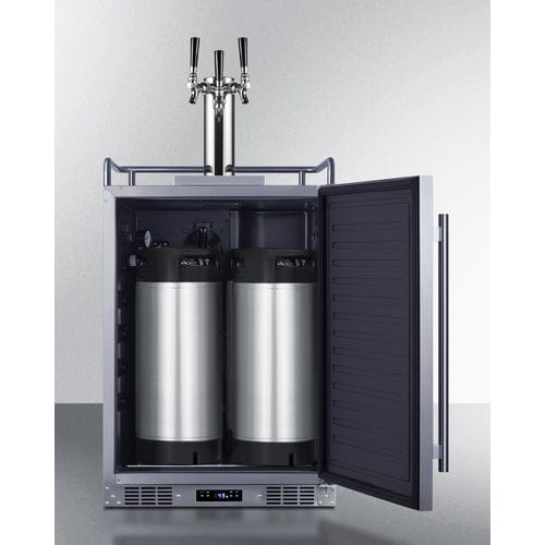 Summit 24" Wide Built-In Outdoor Beer Kegerator SBC683OS