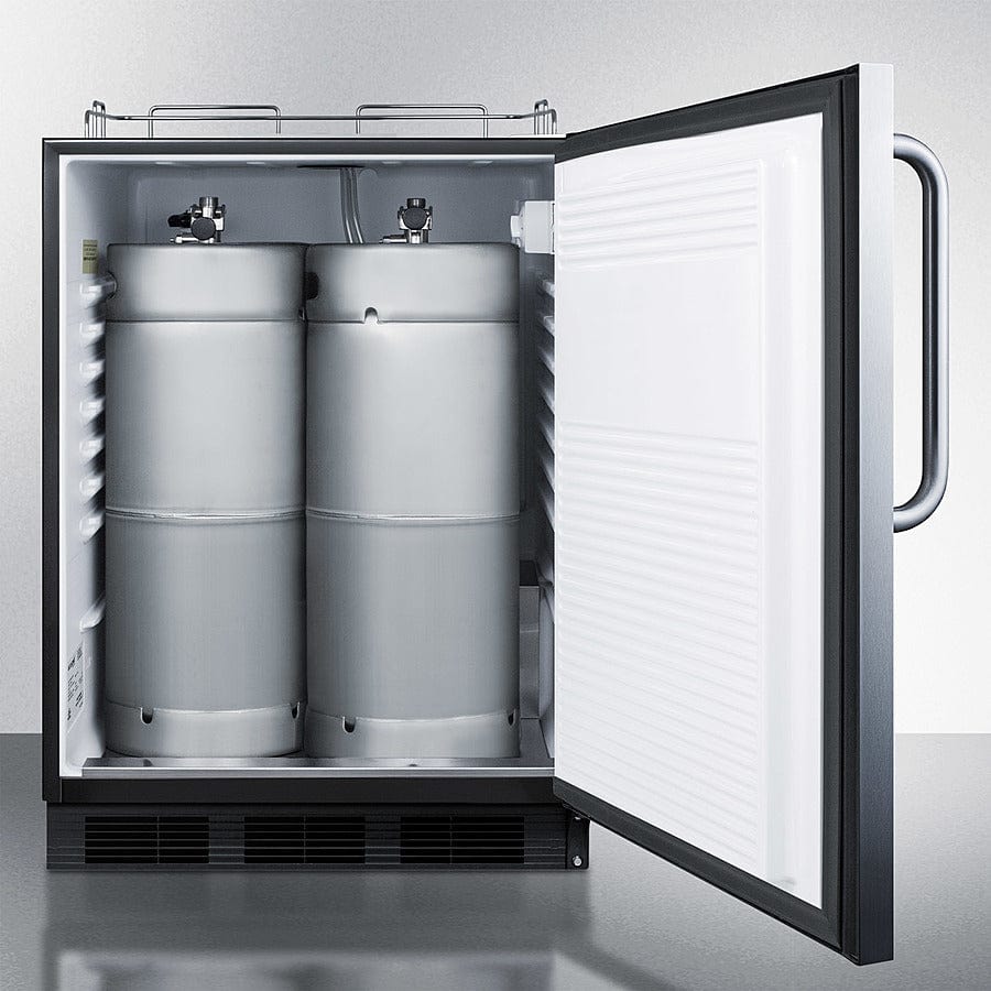 Summit 24" Wide Outdoor Kegerator, ADA Compliant - SBC54OSBIADANK I Luxury Appliances Direct