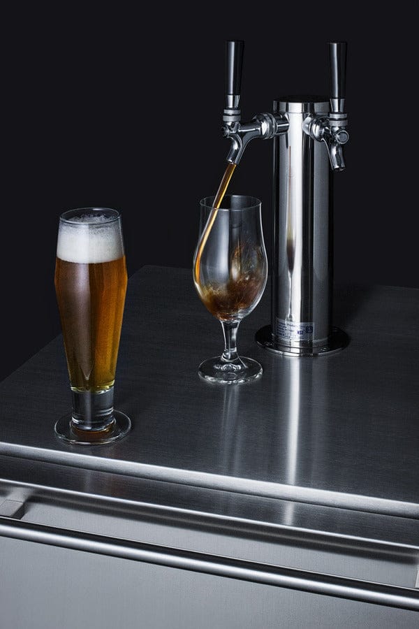 Summit Beer and Coffee Dispensing Tap Kit KITSBCTWINCFB Kegerators KITSBCTWINCFB Wine Coolers Empire