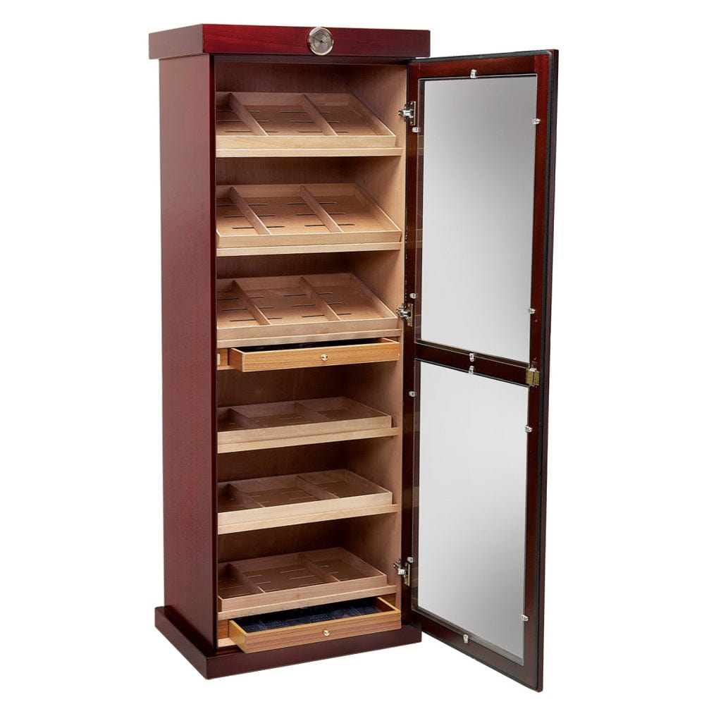 The Barbatus Wooden Cigar Cabinet Humidor BRBTS Cigar Humidors BRBTS Luxury Appliances Direct