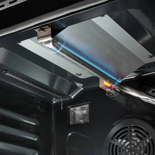 Thor Kitchen 2-Piece Appliance Package - 36" Gas Range & Premium Under Cabinet Hood in Stainless Steel I Luxury Appliances Direct