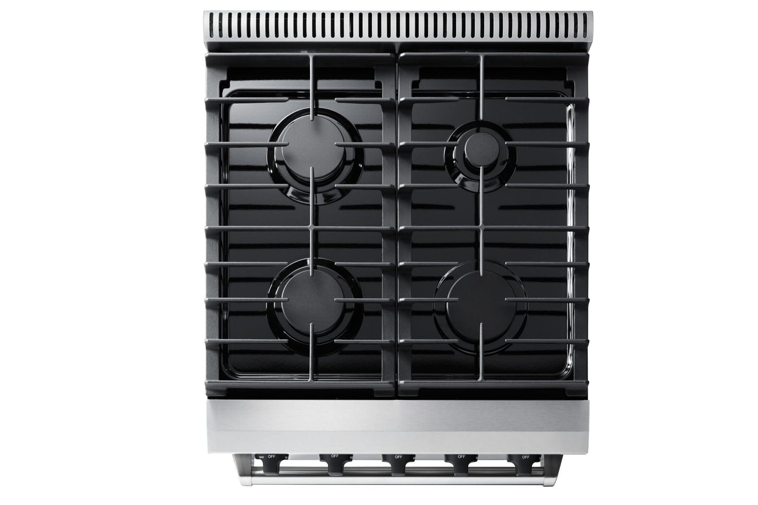 Thor Kitchen 24 in. Professional Gas Range in Stainless Steel LRG2401U Ranges LRG2401U Luxury Appliances Direct