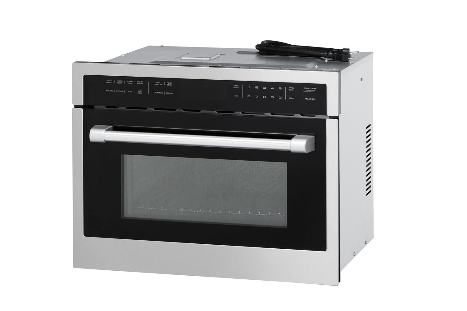 Thor Kitchen 24 Inch Microwave Oven In Stainless Steel TMO24 Microwaves TMO24 Luxury Appliances Direct