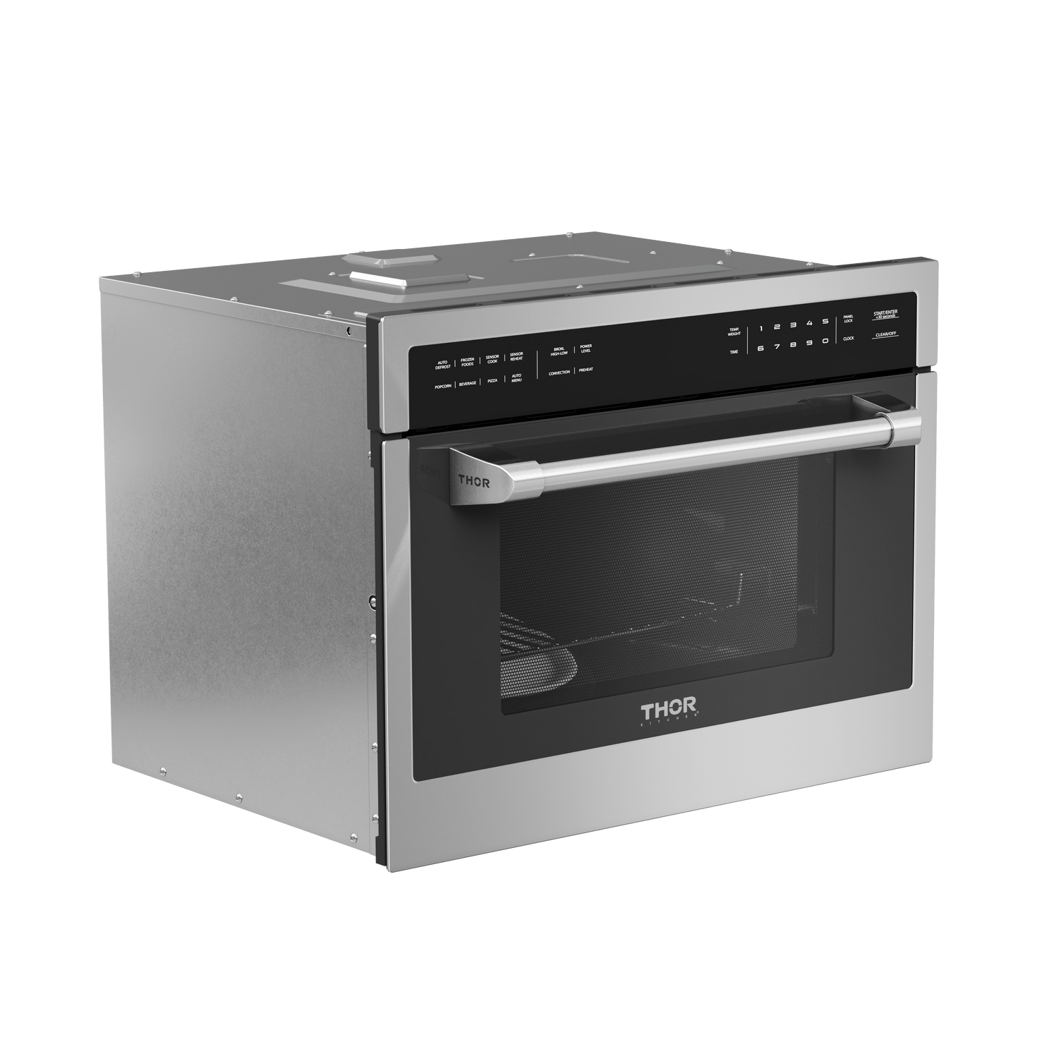 Thor Kitchen 24 Inch Microwave Oven In Stainless Steel TMO24 Microwaves TMO24 Luxury Appliances Direct