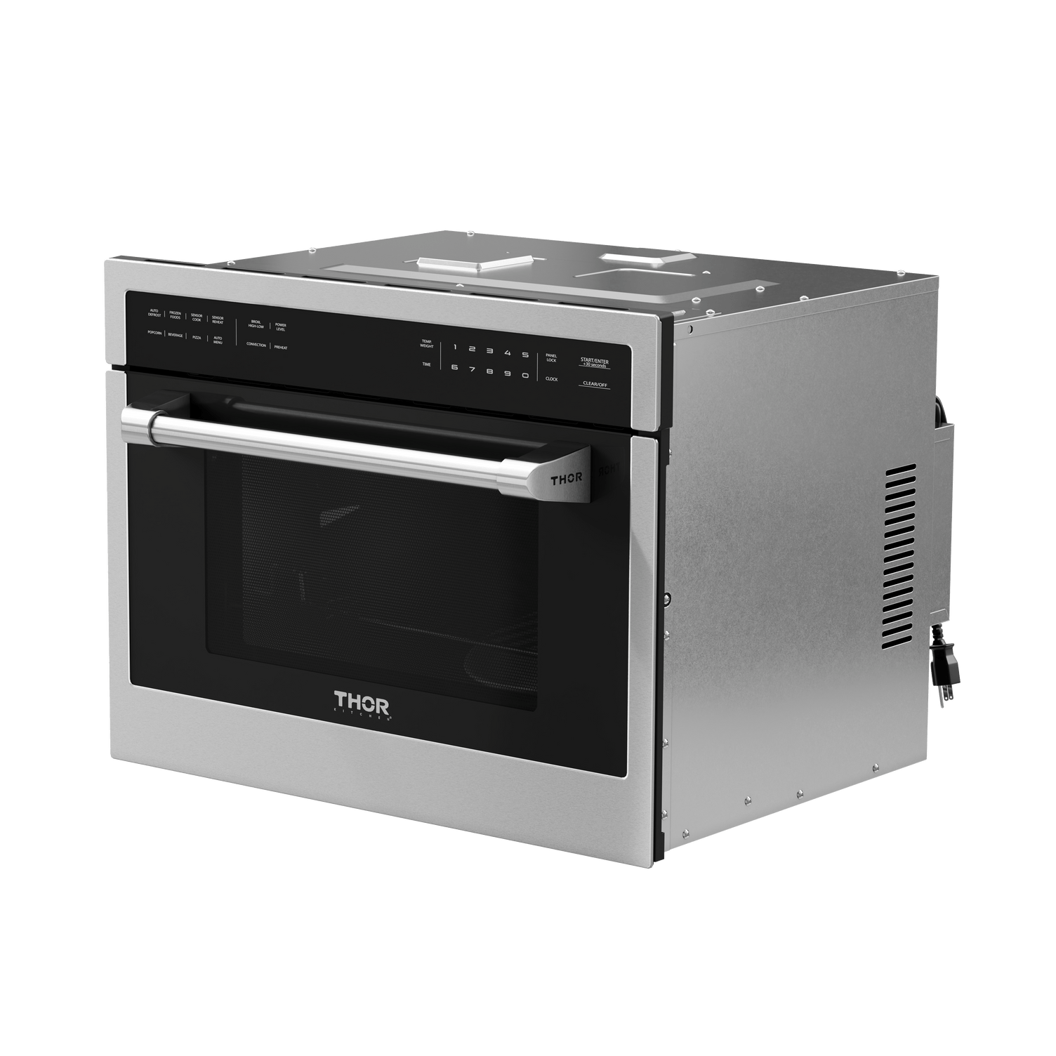 Thor Kitchen 24 Inch Microwave Oven In Stainless Steel TMO24 Microwaves TMO24 Luxury Appliances Direct