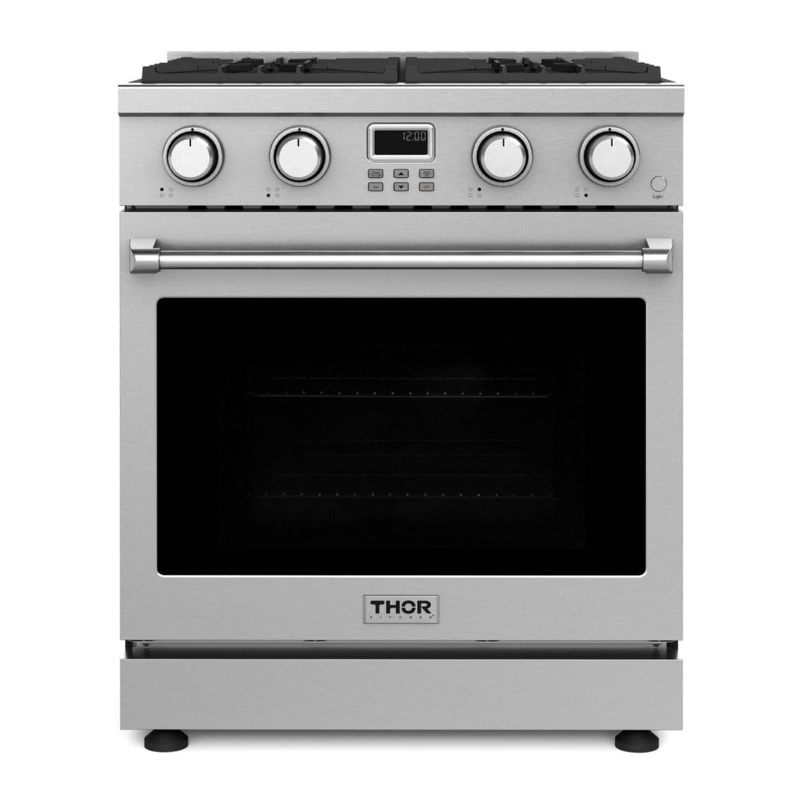 Thor Kitchen 30" Contemporary Professional Propane Gas Range ARG30LP Ranges ARG30LP Luxury Appliances Direct