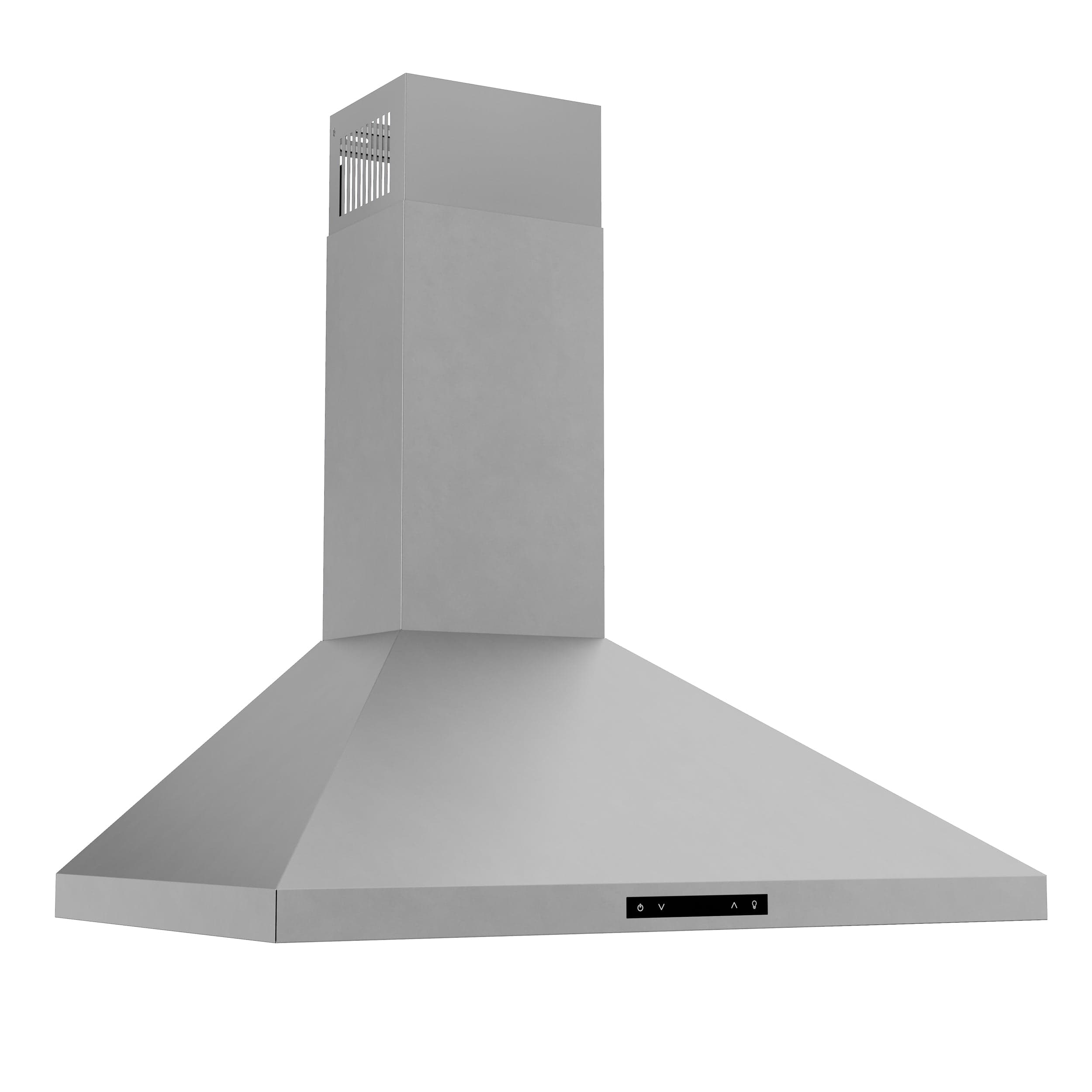 Thor Kitchen 30" Contemporary Wall Mount Range Hood in Stainless Steel ARH30P Range Hoods ARH30P Luxury Appliances Direct