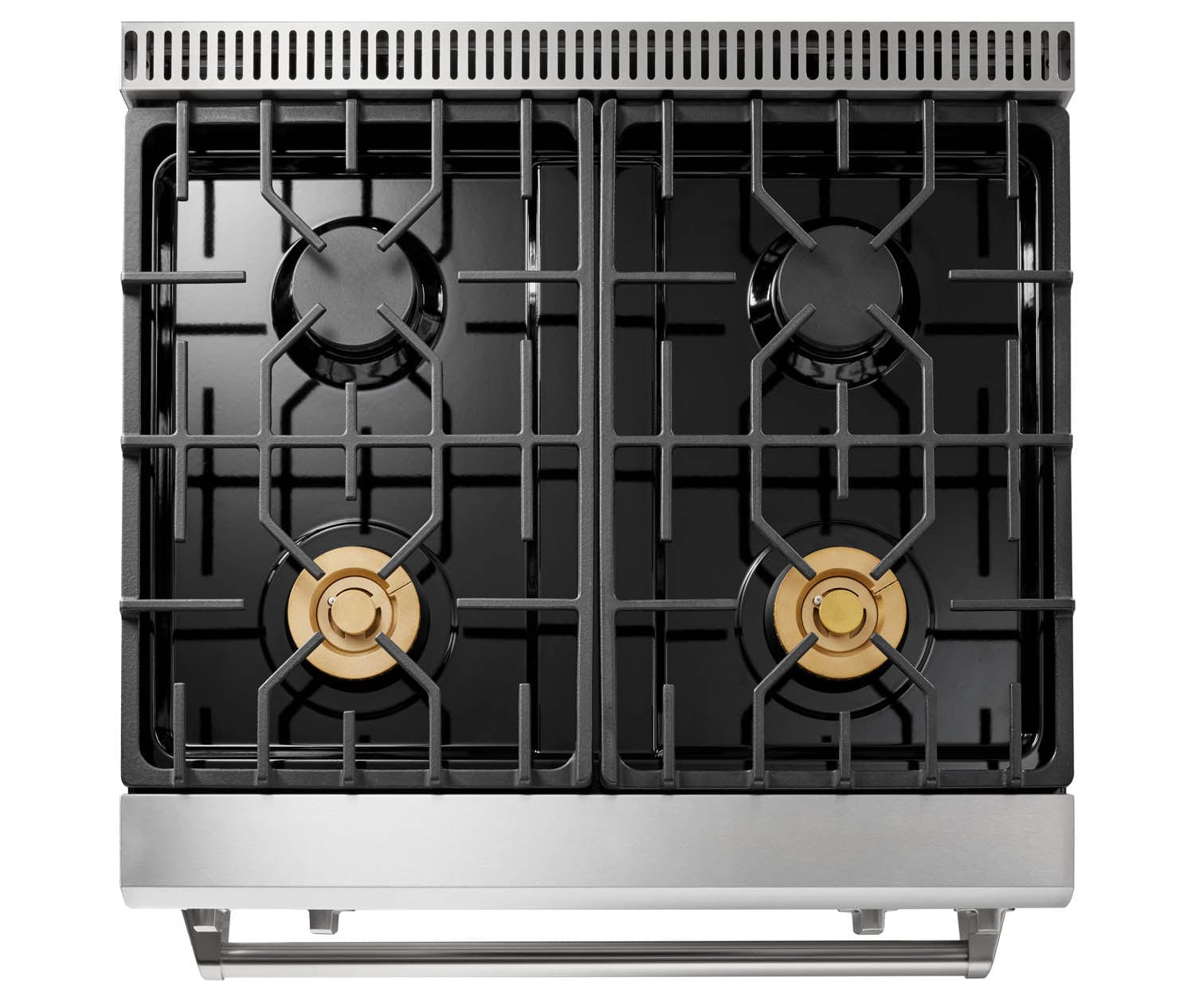 Thor Kitchen 30 In. 4.6 cu. ft. Self-Clean Gas Range in Stainless Steel with Front Touch Control TRG3001 I Luxury Appliances Direct