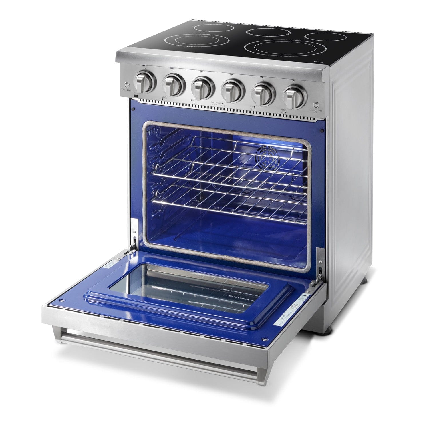 Thor Kitchen 30 in. Electric Range in Stainless Steel HRE3001 Ranges HRE3001 Luxury Appliances Direct