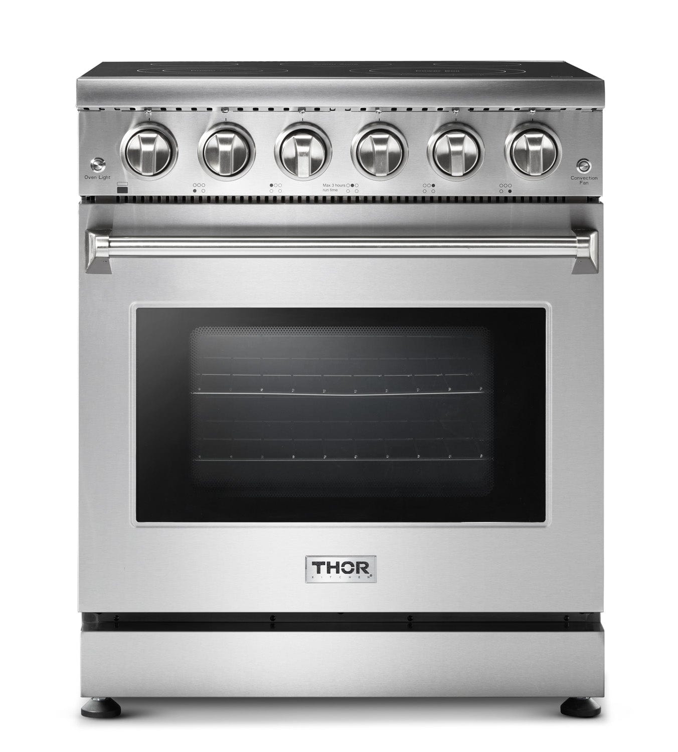 Thor Kitchen 30 in. Electric Range in Stainless Steel HRE3001 I Luxury Appliances Direct