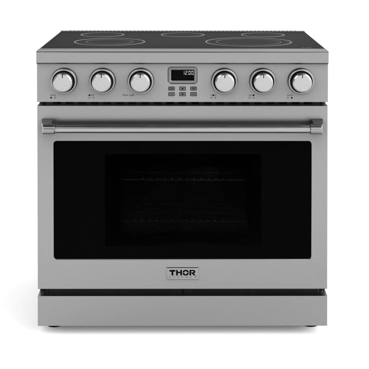 Thor Kitchen 36" Contemporary Professional Electric Range ARE36 I Luxury Appliances Direct