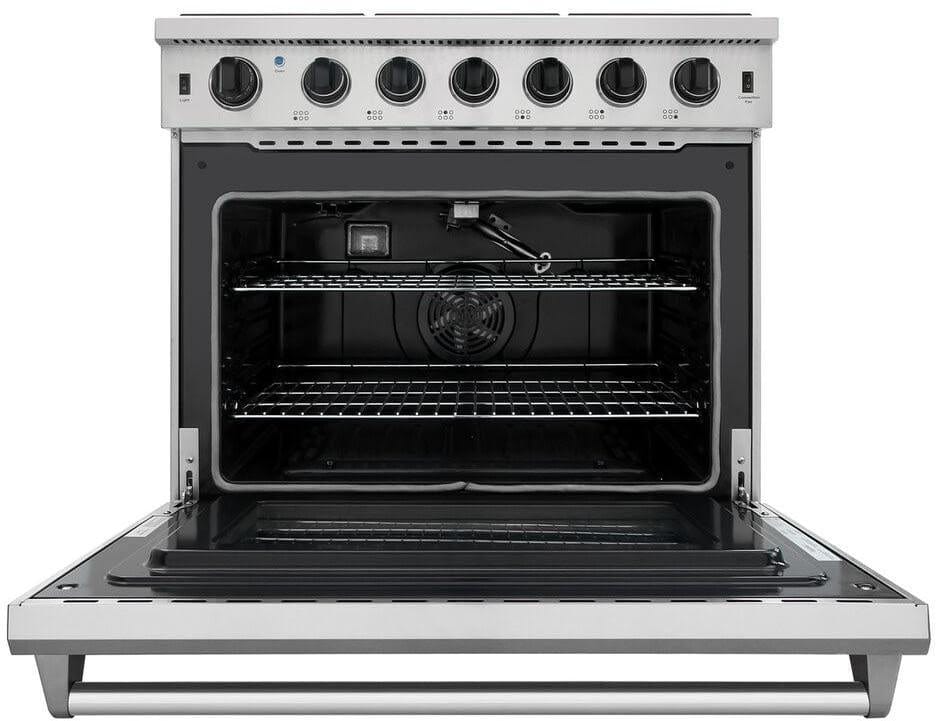 Thor Kitchen 36 in. 6.0 Cu. Ft Propane Gas Range in Stainless Steel LRG3601ULP Ranges LRG3601ULP Luxury Appliances Direct