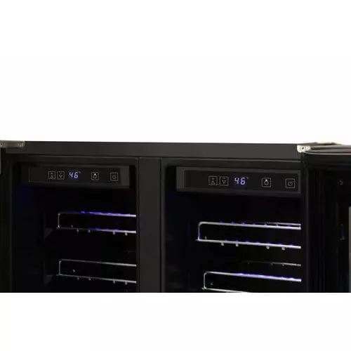 Thor Kitchen 5-Piece Appliance Package - 36-Inch Gas Range, Refrigerator with Water Dispenser, Under Cabinet Hood, Dishwasher, & Wine Cooler in Stainless Steel Appliance Packages Luxury Appliances Direct