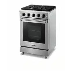 Thor Kitchen Appliance Package - 24 in. Propane Gas Range, Range Hood Appliance Packages AP-LRG2401ULP Luxury Appliances Direct
