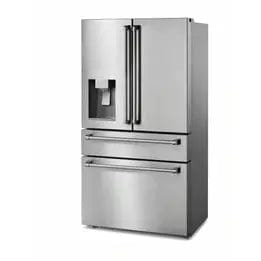 Thor Kitchen Appliance Package - 36 in. Electric Range, Microwave Drawer, Refrigerator with Water and Ice Dispenser, Dishwasher Ranges AP-HRE3601-12 Luxury Appliances Direct