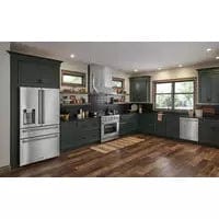 Thor Kitchen Appliance Package - 48 In. Dual Fuel Range, Range Hood, Refrigerator with Water and Ice Dispenser, Dishwasher, Wine Cooler Appliance Packages AP-HRD4803U-11 Luxury Appliances Direct