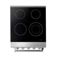 Thor Kitchen Package - 24 in. Professional Electric Range, Range Hood I Luxury Appliances Direct