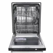 Thor Kitchen Package - 48 in. Gas Range, Dishwasher, Refrigerator with Water and Ice Dispenser I Luxury Appliances Direct