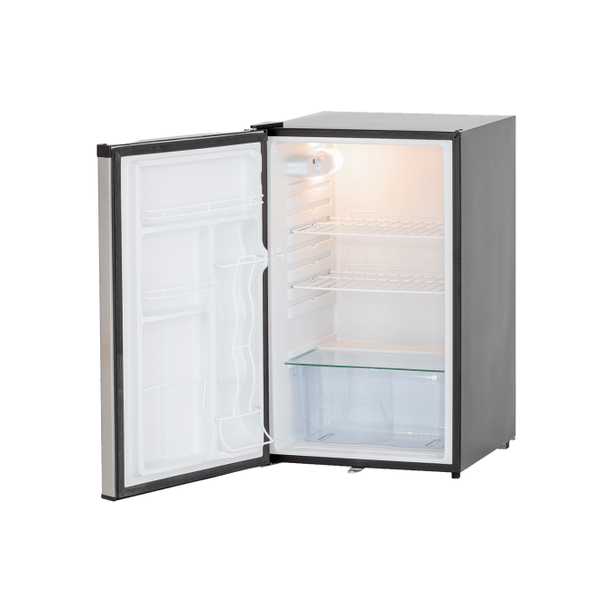 True Flame 22" 4.1C Outdoor Approved Refrigerator TF‐RFR‐22S Refrigerators Luxury Appliances Direct