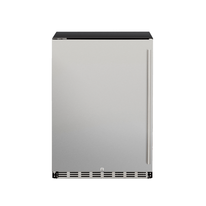 True Flame 24" 5.3C Outdoor Rated Fridge TF-RFR-24S Refrigerators TF-RFR-24S Luxury Appliances Direct