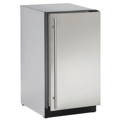 U-Line 2218R 18" Solid Refrigerator Reversible Hinge Refrigerators U-2218RS-00B Luxury Appliances Direct