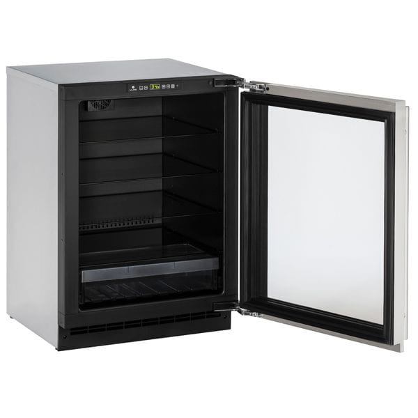 U-Line 2224RGL 24" Refrigerator Reversible Hinge Integrated/Stainless Frame Refrigerators Luxury Appliances Direct