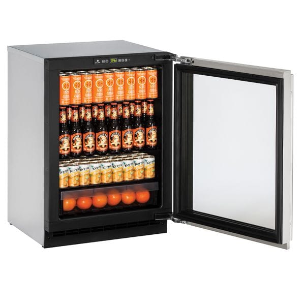 U-Line 2224RGL 24" Refrigerator Reversible Hinge with Lock Refrigerators Luxury Appliances Direct