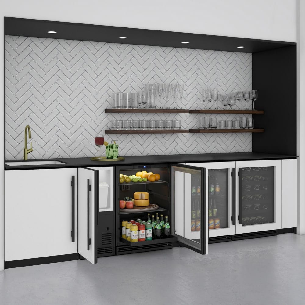 U-Line 24" Integrated Frame Beverage Center UHBV124-IG01A Beverage Centers UHBV124-IG01A Luxury Appliances Direct