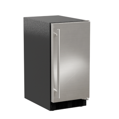 U-Line ACP115 15" Reversible Hinge Clear Ice Machine Freestanding/Built-In Ice Makers UACP115-SS01A Luxury Appliances Direct