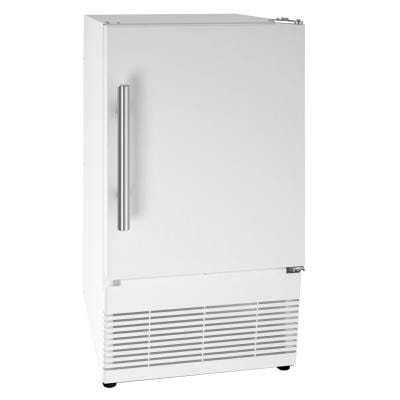 U-Line ACR015 15" Reversible Hinge Ice Maker Freestanding/Built-In Ice Makers UACR015-WS01A Luxury Appliances Direct