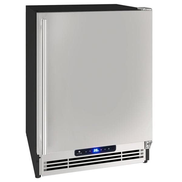 U-Line ARI121 21" Refrigerator/Ice Maker Reversible Hinge Refrigerators UARI121-SS01A Luxury Appliances Direct