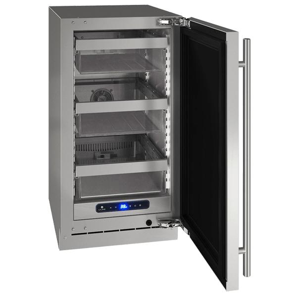 U-Line HRE518 18" Refrigerator Reversible Hinge Integrated/Stainless Refrigerators Luxury Appliances Direct