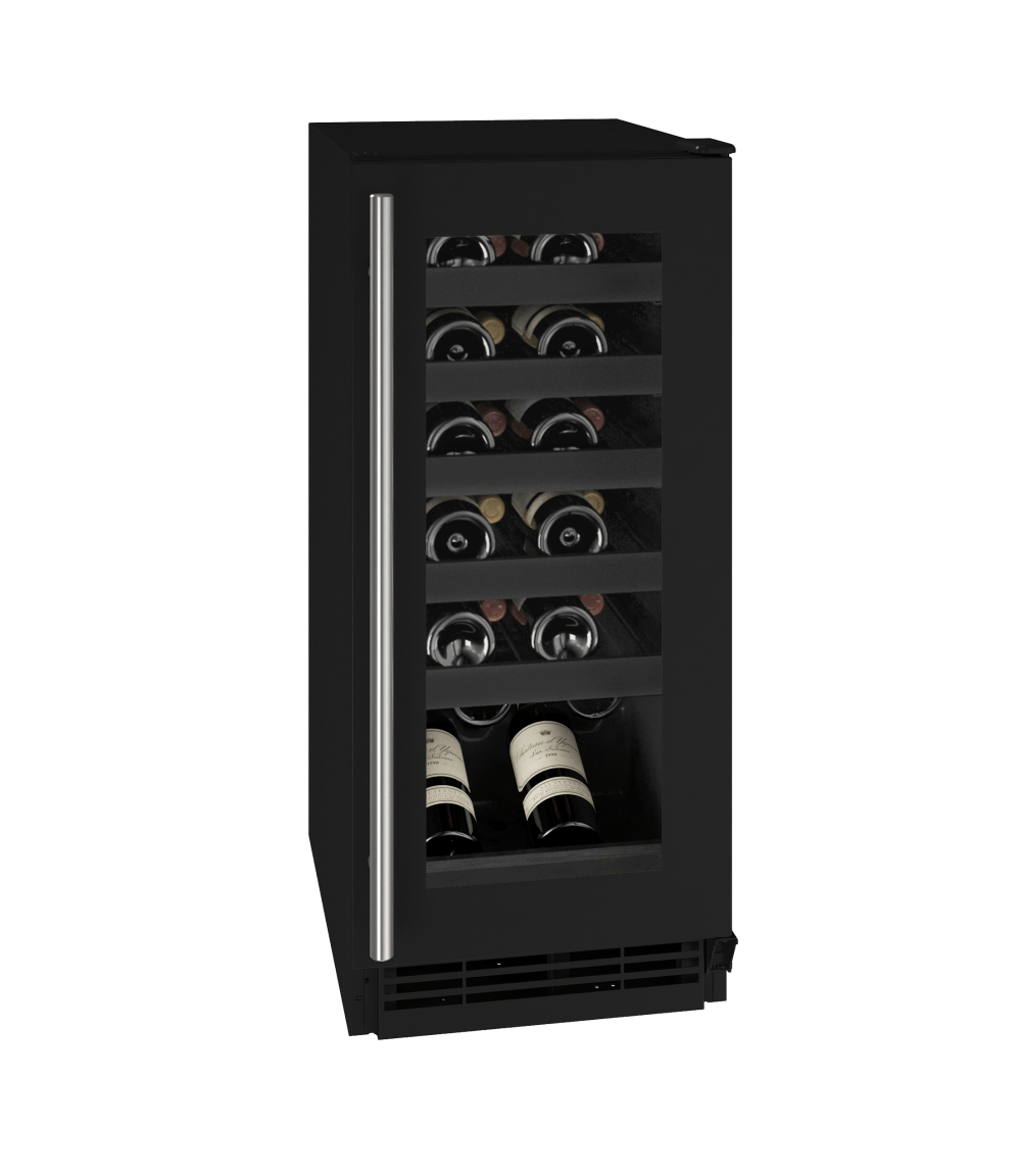 U-Line HWC115 15" Wine Refrigerator Reversible Hinge Wine Coolers UHWC115-BG01A Luxury Appliances Direct