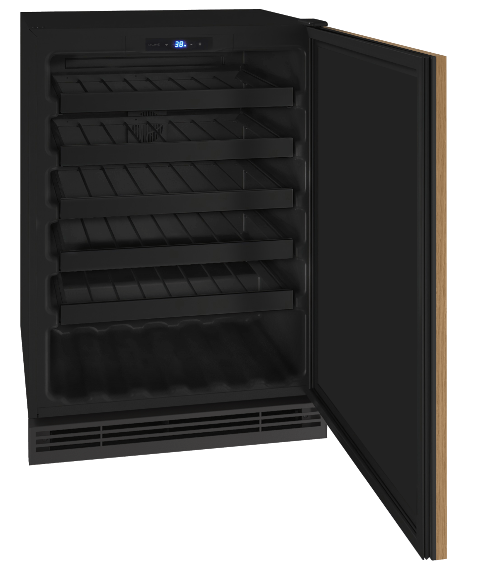 U-Line HWC124 24" Wine Refrigerator Reversible Hinge Wine Coolers Luxury Appliances Direct