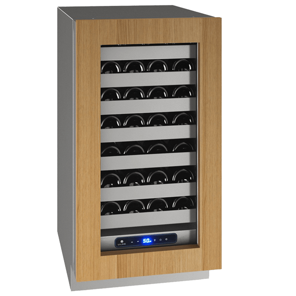 U-Line HWC518 18" Wine Refrigerator Reversible Hinge Wine Coolers UHWC518-IG01A Luxury Appliances Direct