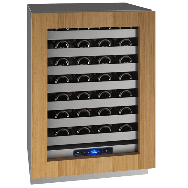 U-Line HWC524 24" Wine Refrigerator Reversible Hinge Wine Coolers UHWC524-IG01A Luxury Appliances Direct