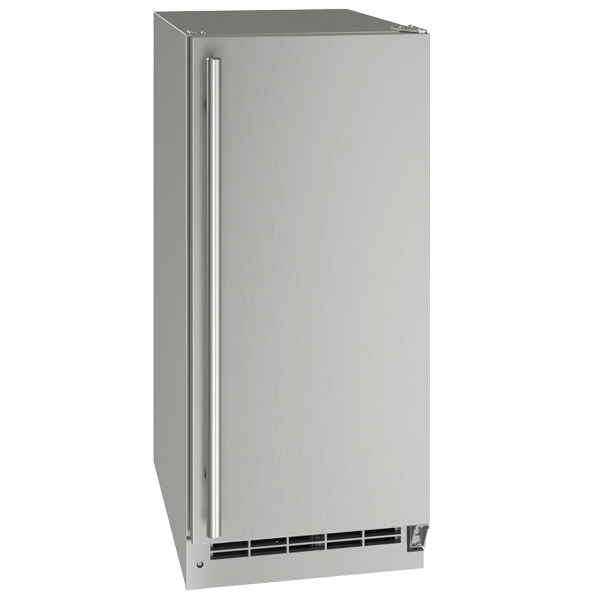 U-Line ORE115 15" Outdoor Refrigerator Reversible Hinge Stainless Solid Refrigerators UORE115-SS01A Luxury Appliances Direct