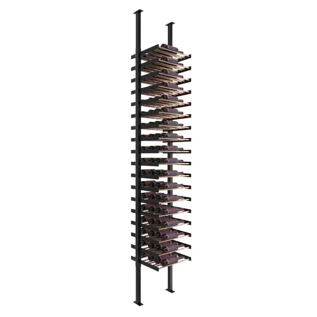VintageView 72 Bottles Double Sided Wine Wall Post Kit Floor-to-Ceiling Wine Rack WW-FCP-KIT-1C-13 I Luxury Appliances Direct